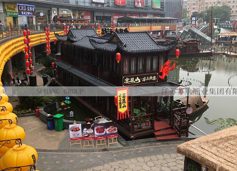 双层画舫餐饮船