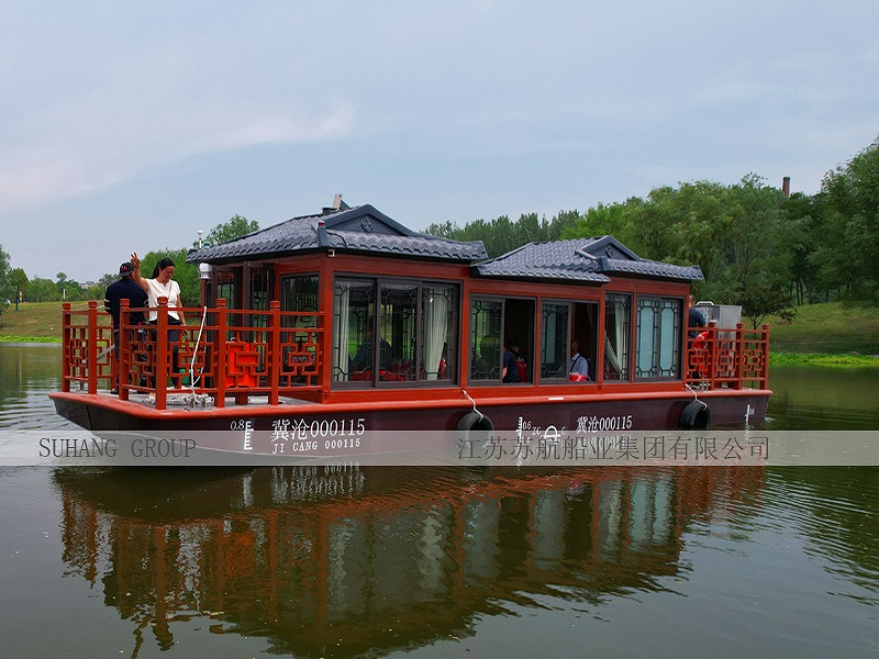 电动铝合金画舫船